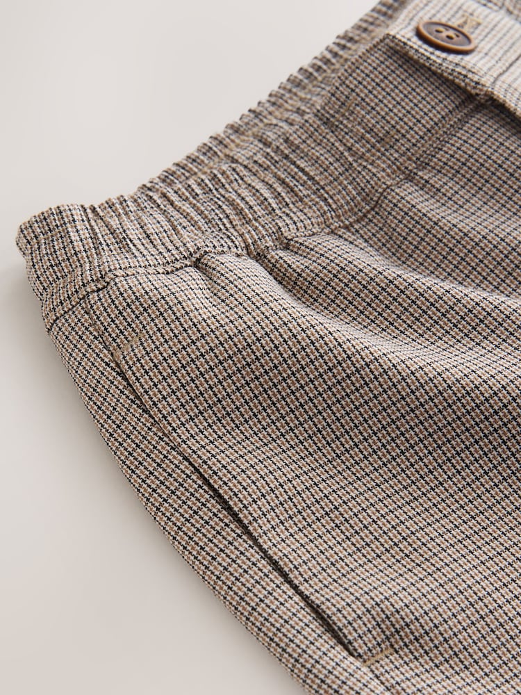 Brown Smart Woven Trousers (3-16yrs) - Image 5 of 5