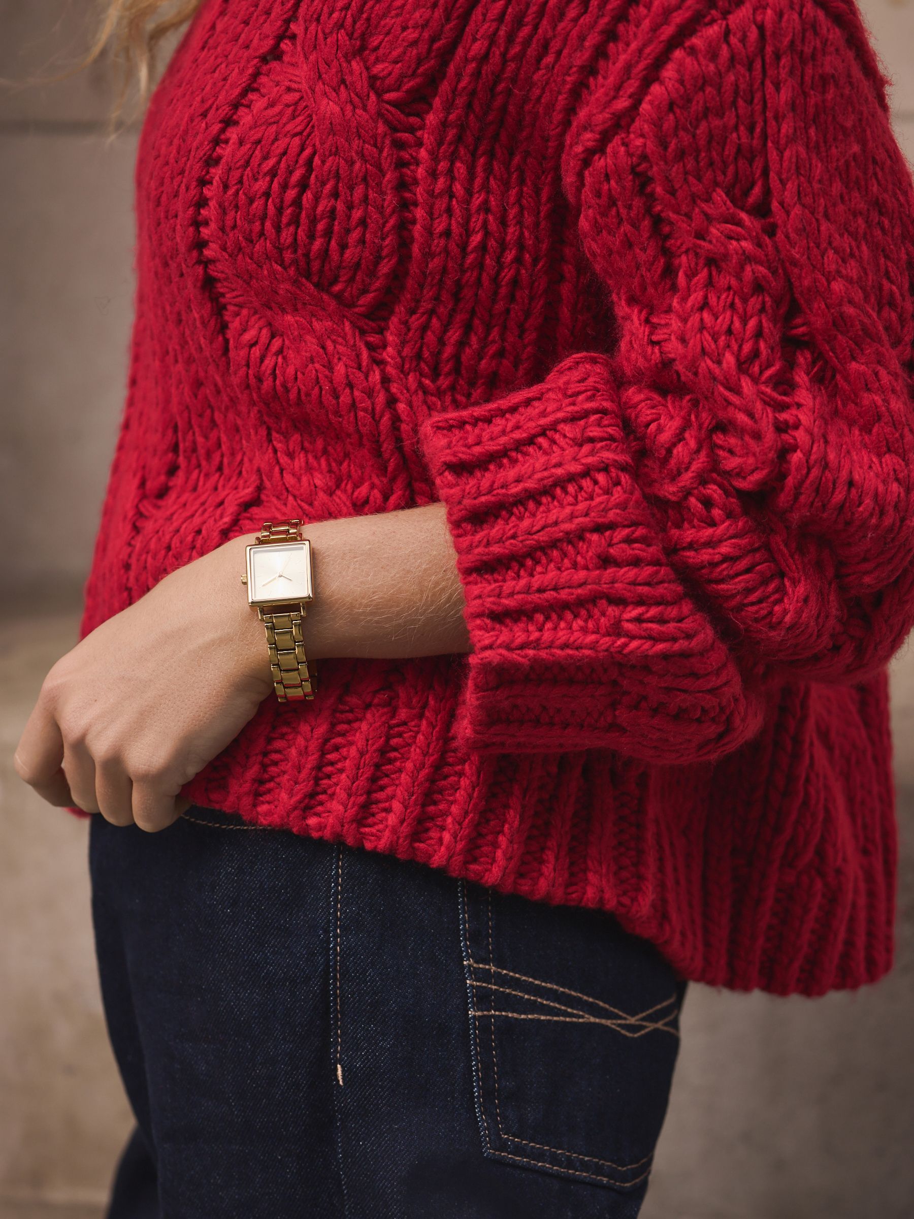 ニット/セーター andmary Aura cable knit tops andmary aura cable knit 【公式通販】