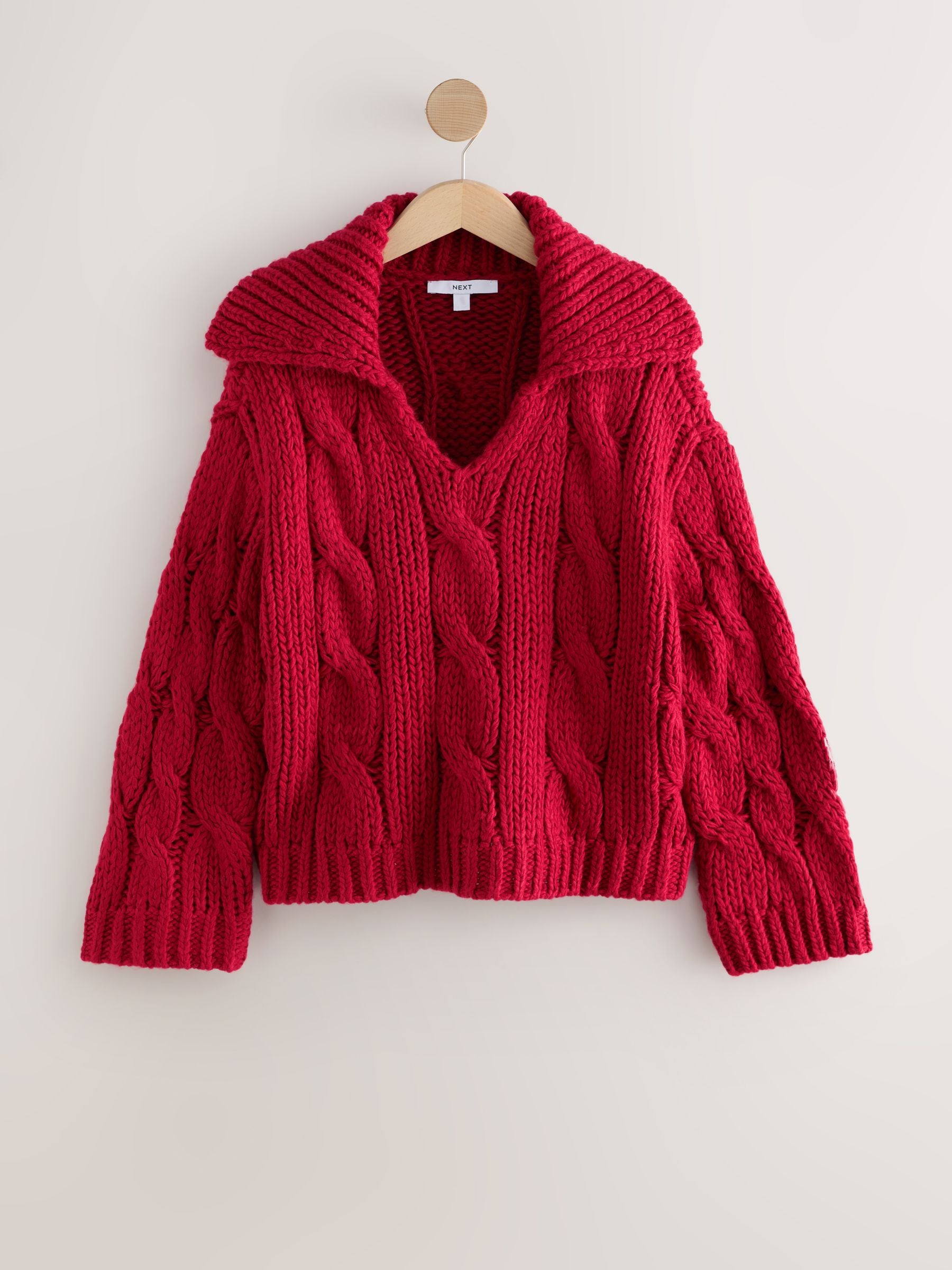 amel original puff cable knit tops♡ Cable Knit Jumper With Puff Sleeve - Buy Fashion Wholesale in The UK