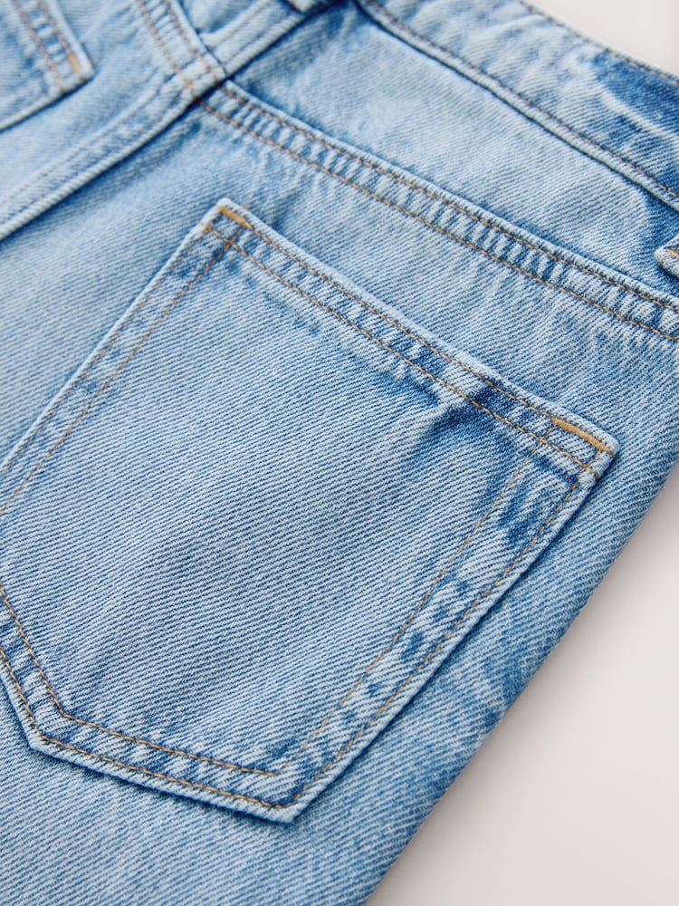 Light Blue Denim Wide Fit Authentic Jeans (3-16yrs) - Image 7 of 7