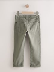 Khaki Green Regular Fit Stretch Jeans (3-17yrs) - Image 1 of 4
