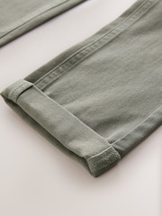 Khaki Green Regular Fit Stretch Jeans (3-17yrs) - Image 3 of 4