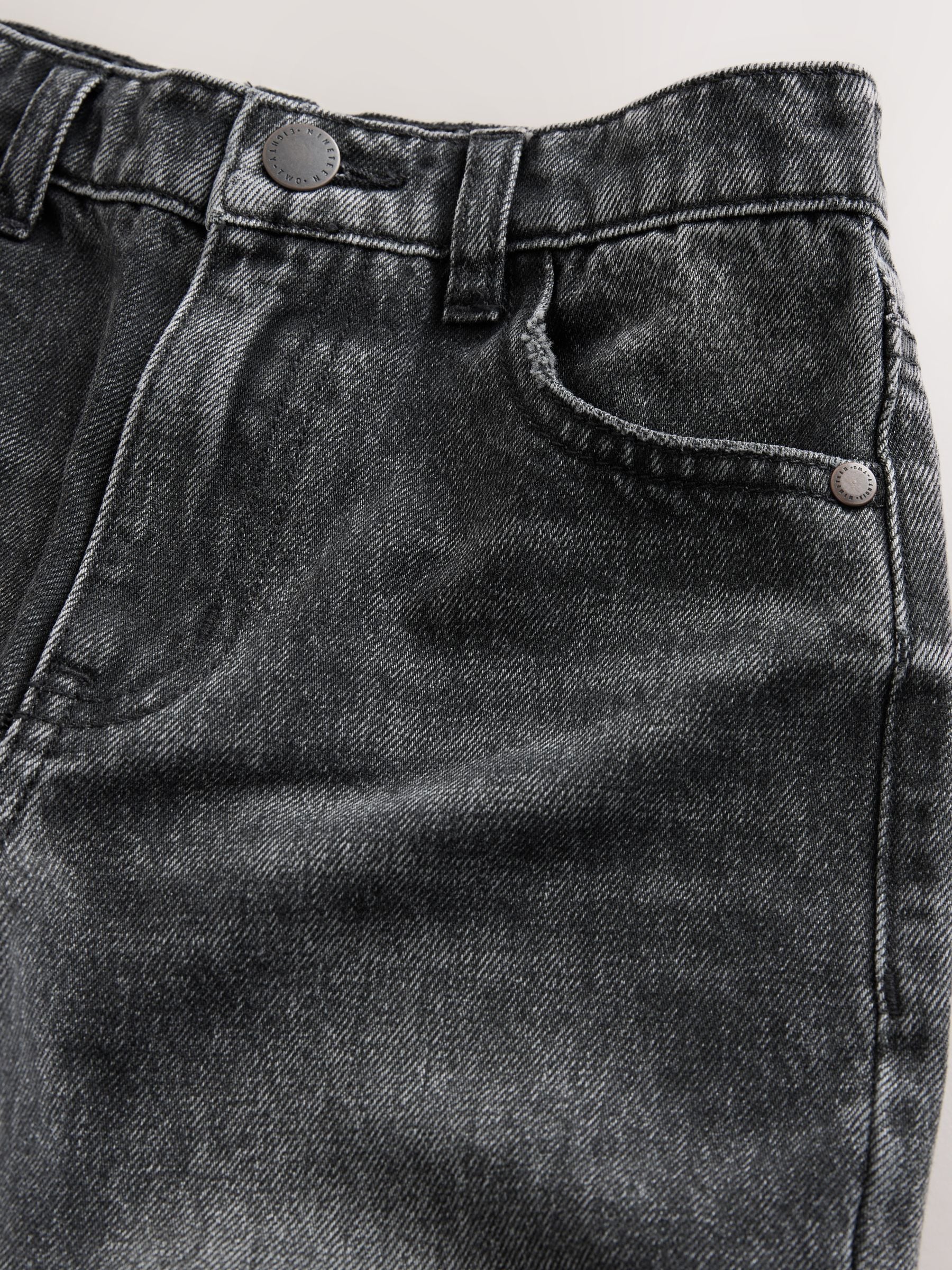 Buy Washed Black Baggy Tapered Denim Jeans (3-16yrs) from Next Canada