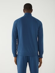 BOSS Blue Zip Through Jacket - Image 3 of 5