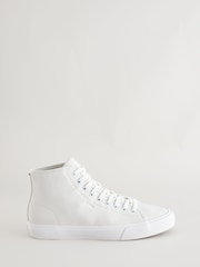BOSS White Aiden Trainers - Image 1 of 1
