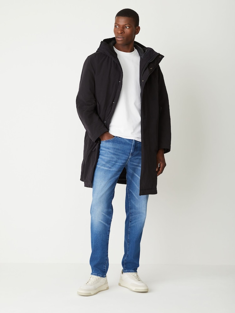BOSS Black Ohave Hooded Parka Jacket - Image 2 of 5 BOSS Black Ohave Hooded Parka Jacket - Image 2 of 5