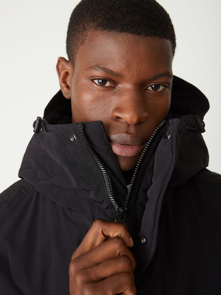 BOSS Black Ohave Hooded Parka Jacket - Image 5 of 5 BOSS Black Ohave Hooded Parka Jacket - Image 5 of 5