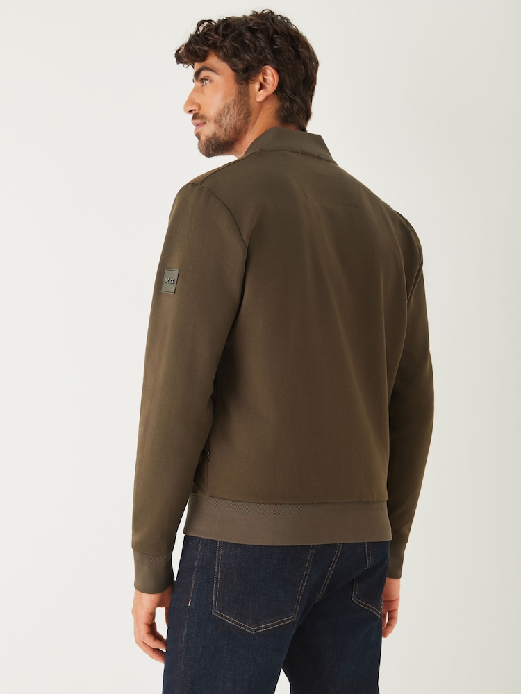 BOSS Green Zip-Up Padded Jacket - Image 2 of 4