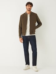 BOSS Green Zip-Up Padded Jacket - Image 3 of 4
