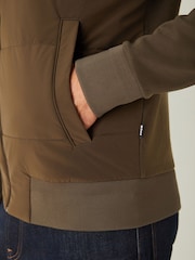 BOSS Green Zip-Up Padded Jacket - Image 4 of 4