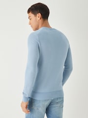 BOSS Blue Regular Fit Klapok Jumper - Image 2 of 5