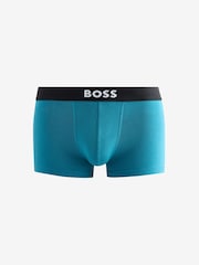 BOSS Black One Logo Boxers Trunks 3 Pack - Image 3 of 4