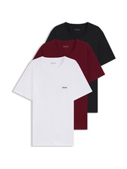 BOSS Natural Classic T-Shirts 3 Pack - Image 1 of 1