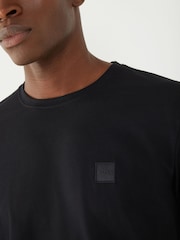 BOSS Black Chrome Regular Fit Tacks Logo T-Shirt - Image 4 of 5