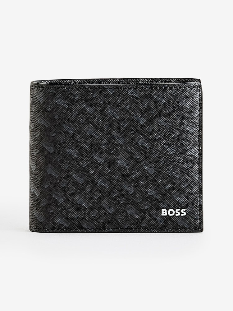 BOSS Black Zair Signature Logo Billfold Wallet - Image 1 of 1 BOSS Black Zair Signature Logo Billfold Wallet - Image 1 of 1