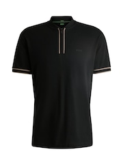 BOSS Black Pariq Polo Shirt - Image 5 of 5
