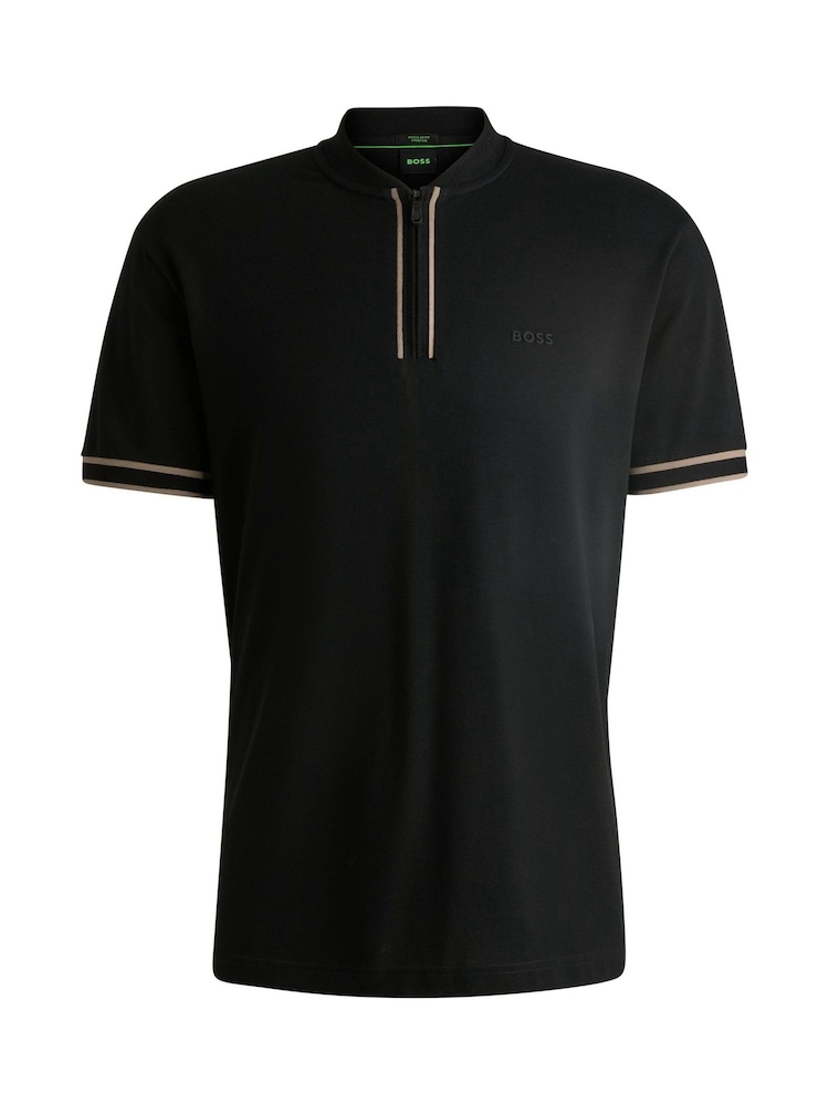 BOSS Black Pariq Polo Shirt - Image 5 of 5