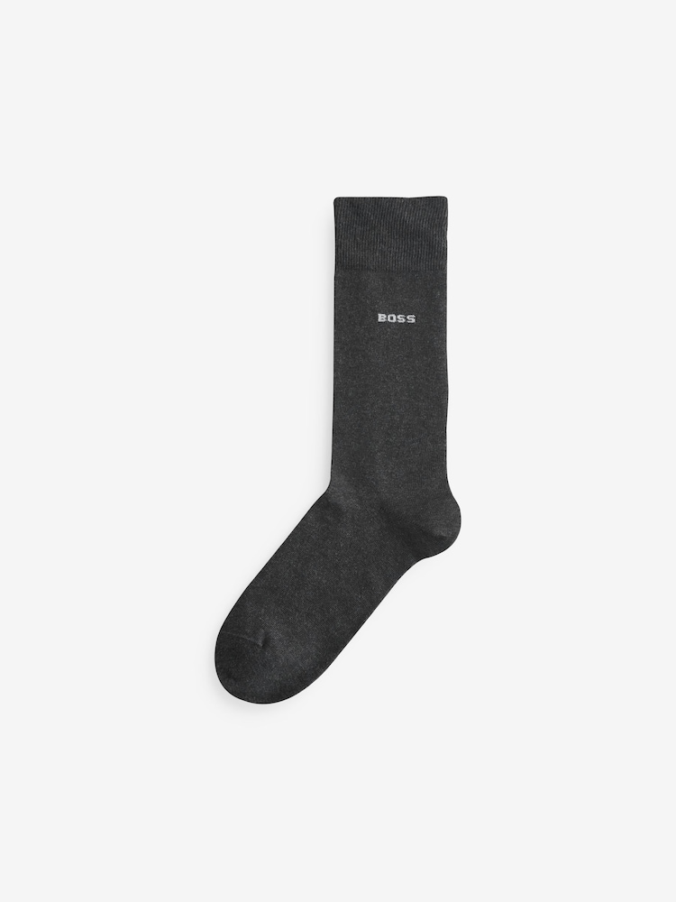 BOSS Grey 2 P RS Minipattern CC Socks - Image 3 of 3
