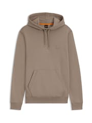 BOSS Brown Regular-Fit Wetalk Logo Hoodie - Image 1 of 1