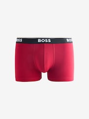 BOSS Black Light Power Logo Trunks 3 Pack - Image 2 of 4