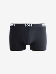 BOSS Black Light Power Logo Trunks 3 Pack - Image 3 of 4