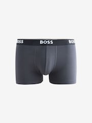 BOSS Black Light Power Logo Trunks 3 Pack - Image 4 of 4