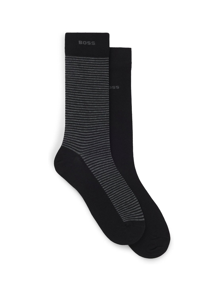 Boss Socken mit Logo, 2er-Pack - Bild 1 von 3
