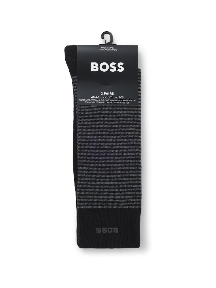 Boss Socken mit Logo, 2er-Pack - Bild 2 von 3
