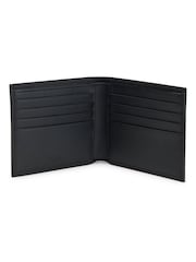 BOSS Black Randy Signature Logo Billfold Wallet - Image 2 of 2