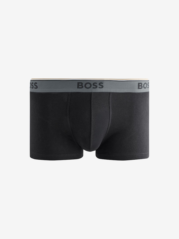 Črna temna - Komplet 3 spodnjic z logotipom BOSS Power - Slika 2 iz 2 Črna temna - Komplet 3 spodnjic z logotipom BOSS Power - Slika 2 iz 2