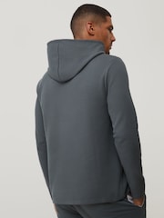 BOSS Green Waffle Long Sleeve Hooded Top - Image 4 of 5