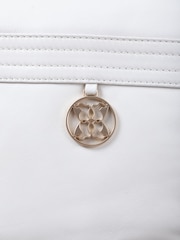 Lakeland Leather White Cartmel Cross-Body Bag - Image 3 of 7