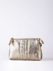 Lakeland Leather Gold Eden Cross-Body Bag - Image 1 of 8