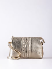 Lakeland Leather Gold Eden Cross-Body Bag - Image 2 of 8
