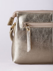 Lakeland Leather Gold Eden Cross-Body Bag - Image 4 of 8
