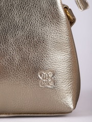 Lakeland Leather Gold Eden Cross-Body Bag - Image 5 of 8