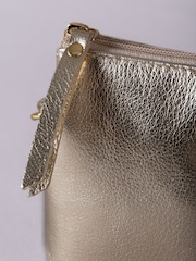 Lakeland Leather Gold Eden Cross-Body Bag - Image 7 of 8
