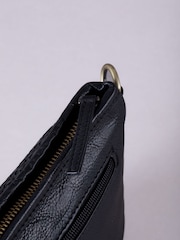 Lakeland Leather Black Wreay Cross-Body Bag - Image 4 of 7