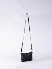 Lakeland Leather Black Wreay Cross-Body Bag - Image 6 of 7