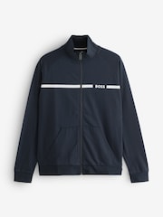 Azul - Blusa de moletom com logotipo autêntico da BOSS - Imagem 5 de 5