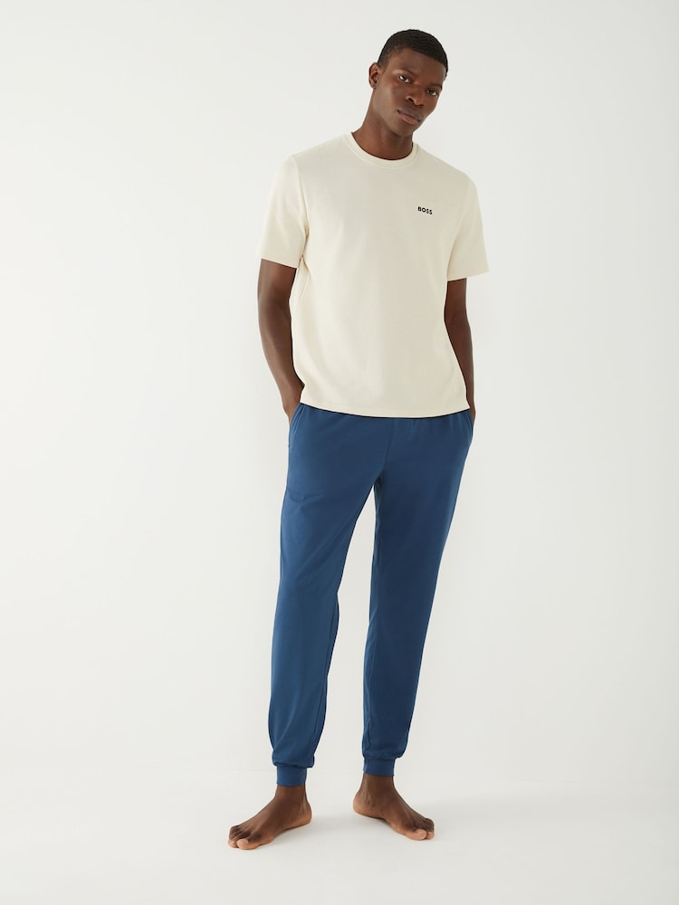 BOSS Blue Logo Joggers - Image 2 of 5