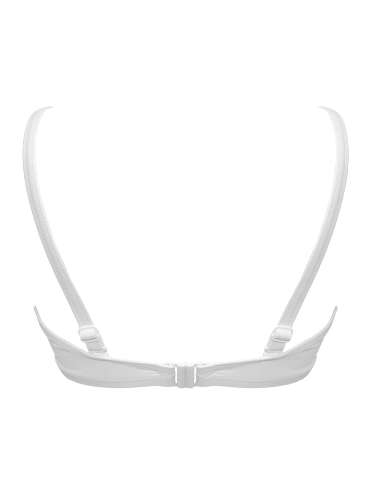Pour Moi White Free Spirit Lightly Padded U/W Twist Front Bra - Image 4 of 4