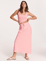 Mint Velvet Pink Maxi Skirt - Image 1 of 7