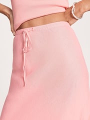 Mint Velvet Pink Maxi Skirt - Image 4 of 7