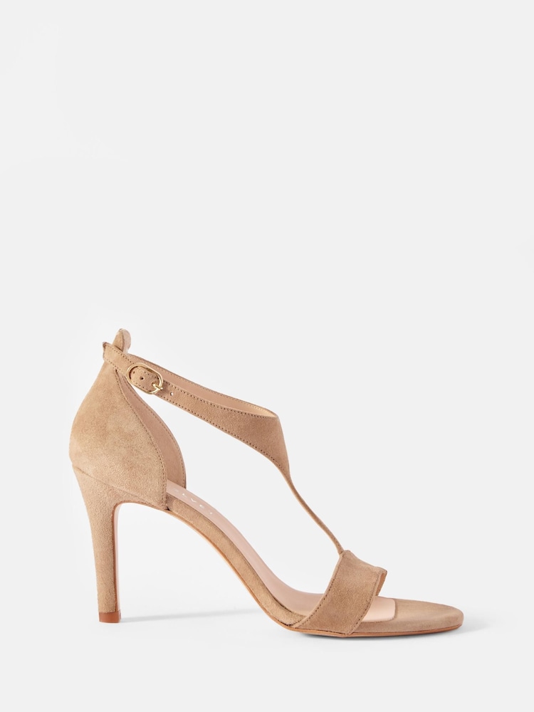 Mint Velvet Tina Suede Strap Heels - Imagen 1 de 4