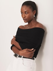 Mint Velvet Sleeveless Knit T-Shirt - Imagen 4 de 8