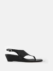 Mint Velvet Cyra Flip Flop Wedge Heels - Bild 1 von 4