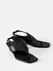 Mint Velvet Cyra Flip Flop Wedge Heels - Bild 2 von 4