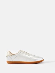 Mint Velvet Mia Leather Trainers - Image 1 of 4