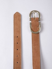 Tan - Lakeland Leather Bowness Ledergürtel mit Doppelschnalle - Bild 3 von 3